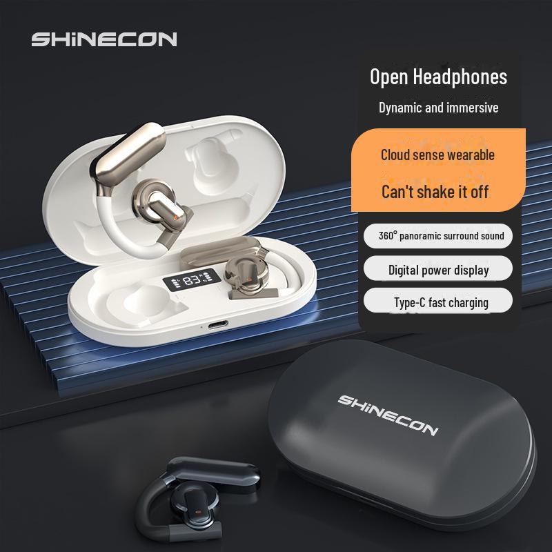 

Лидер продаж: наушники Bluetooth SHINECON Ear-Hook QH-008: Звонки в формате HD, сверхдолгое время работы от аккумулятора QH-008 [Regular Version]