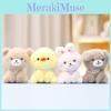 Charming Plush Pet Bear Keychain Cute Rabbit Stuffed Toy With Ultra Soft Fabric