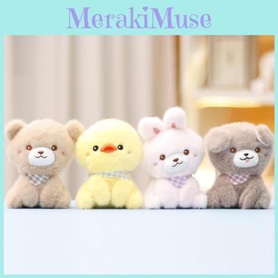 Charming Plush Pet Bear Keychain Cute Rabbit Stuffed Toy With Ultra Soft Fabric