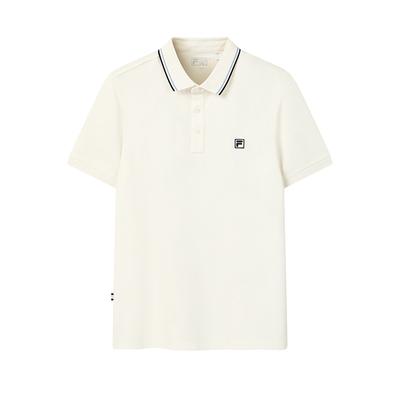 Heritage Cool Feel Pullover Knit Polo Shirt Men Tops F11M628110F-WT