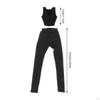 1/12 Female Vest and Pants Doll Clothes Fashion Handmade Outfit Costume for 6'' Inch Woman