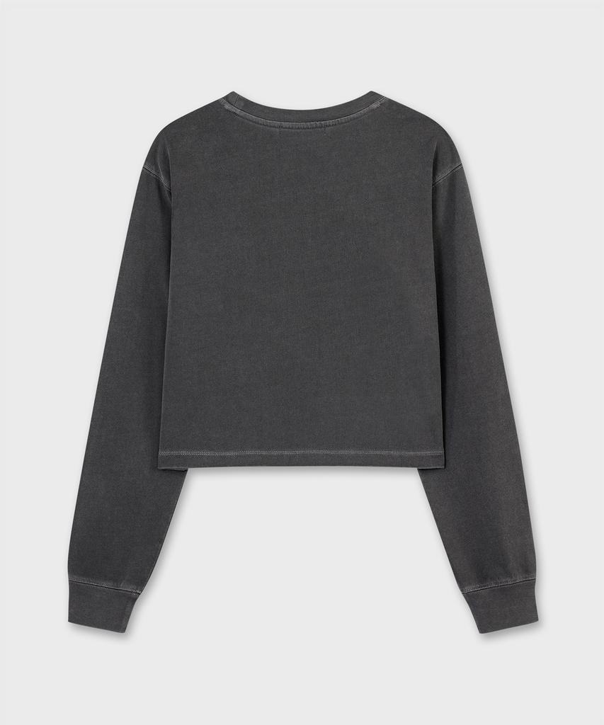PLAC WOMEN Vintage Washed Crop T-Shirt_2 Colors