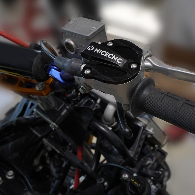 NICECNC ATV Gashendel Cover Beschermkap Voor Yamaha YFZ 450R 450X 450 Raptor 700 700R YFM 700 700R YFZ450 YFZ450R YFZ450X YFM700