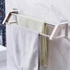 LISM No-Drill Double Towel Rack