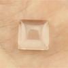 6 Pieces Clear Flat Back Glass Blank Cabochon Cameo Beads Handmade Jewelry Bulk