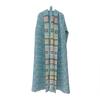 Women's Middle Eastern Pleated Long Dress & Cardigan Robe - Loose Plus Size