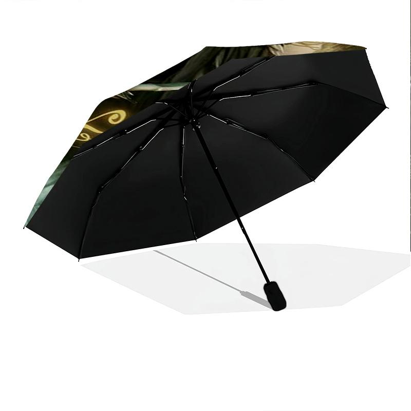 Hobbit Smaug Annual Folding Umbrella Durable Suitable For All Seasons Gift Umbrella Travel