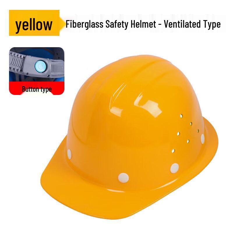 Mi Ling Breathable Fiberglass Safety Helmet