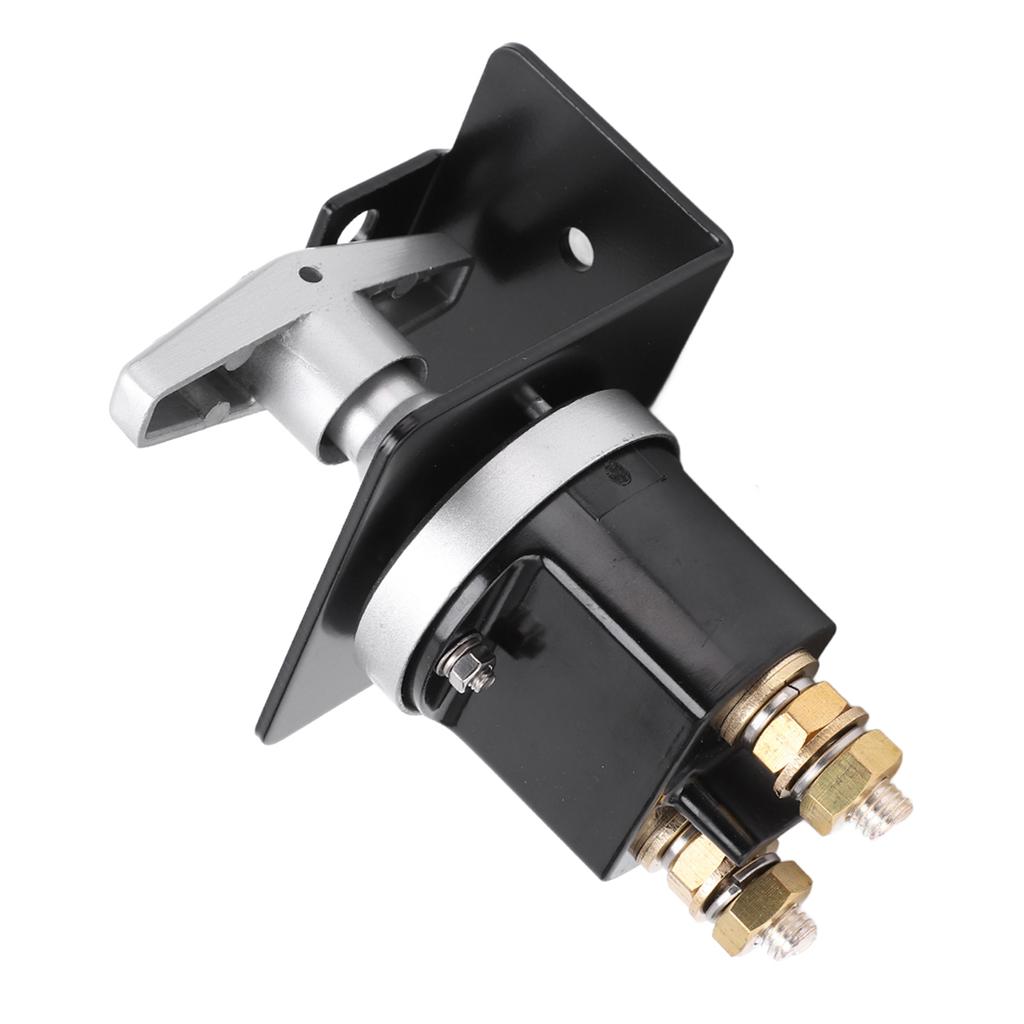 Battery Power Off Switch with Lock Out Plate Battery Power Cut Isolator Killer for RV Yacht Truck Engineering Vehicle