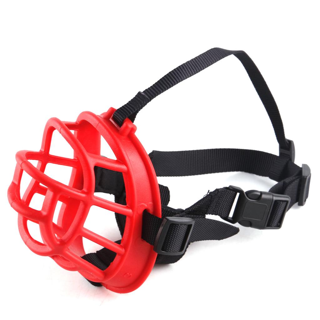 Buy Soft Silicone Pet Dog Muzzle Adjustable Antibiting Bark Dogs
