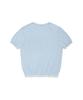 WACKY WILLY Women'S Cooling Lily Short Sleeve Knit Sky Blue