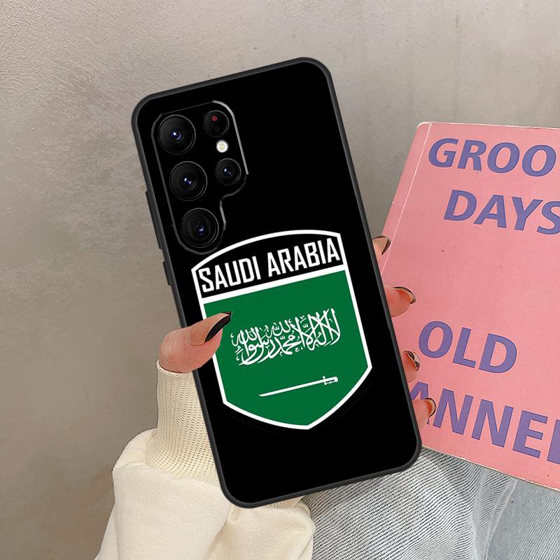 Saudi Arabia Flag Case For Samsung Galaxy S24 FE S21 FE S20 S22 S23 S25 Ultra S9 S10 Plus S25 FE Cover Coque