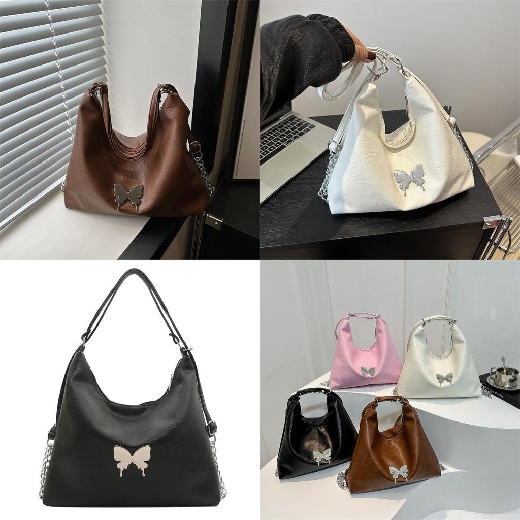 Fashionable Butterfly Tote Bag For Women 2024 Trendy Spring Large Capacity Shoulder Bag