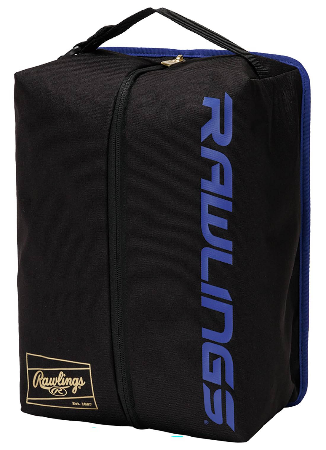 

Rawlings Baseball Shoe Case ESC16S01 W25 x H34 x D14cm Black/Blue,