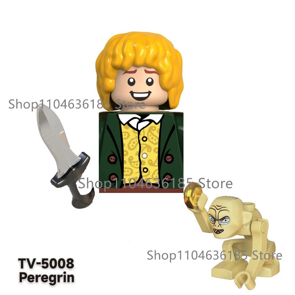 New Lord Rings Mini Figure Model Elves Orcs Army Gandalf Saruman Game Thrones Action Figure Building Blocks Kids Toys Gifts