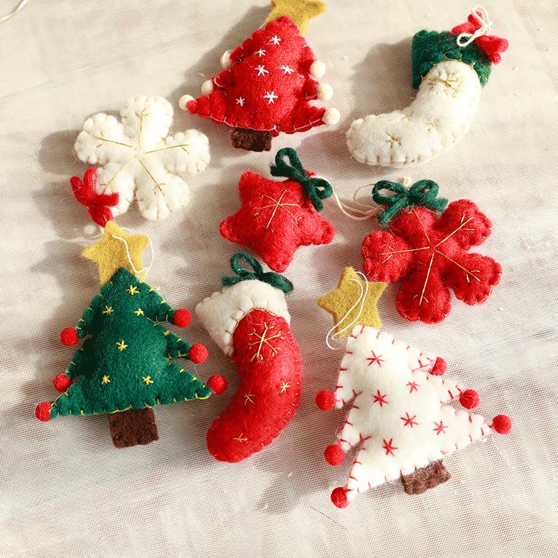 Felt Christmas Tree Decoration Pendants