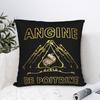 Angina di Petto Fascia Quadrata Federa Cuscini in Poliestere per Divano Copricuscino Creativo Decorazione per la Casa