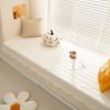 French Retro Pure Cotton Fabric Bay Window Mat Bedroom Balcony Window Sill Card Seat Non-Slip Mat Tatami Mat Sofa Cushion