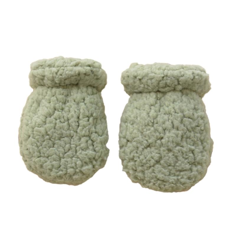 Infant Anti Scratch Gloves Stylish Winter Mittens for Babies Practical Newborn Mittens Soft & Insulated Mittens Gift