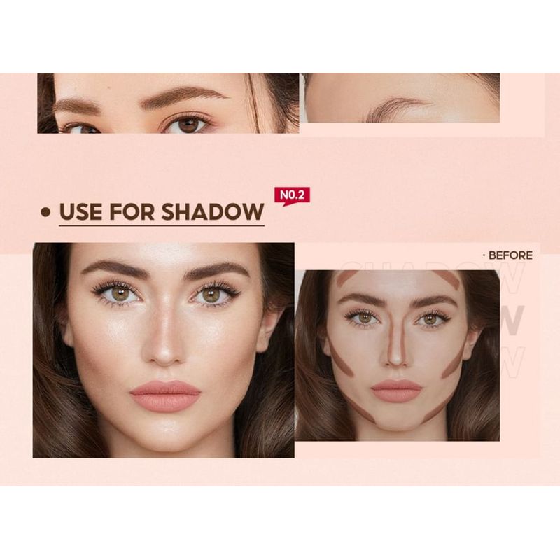 O.TWO.O - Cushion Wenkbrauwpoeder - 3 Kleuren