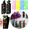 12PCS/Set Magic Scratching Bookmark 4PCS Colorful Drawing Ruler Art Stationery Set Festival Party DIY Gift Class Reward Gift ZYF