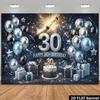 Sfondo fotografico 2D Elegante a Tema per il 30° Compleanno