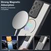 High Quality Magnetic Shockproof Phone Case For Samsung Galaxy S26 Ultra S25 Edge S24 Plus S23 FE Bracket Lens Protection Cover