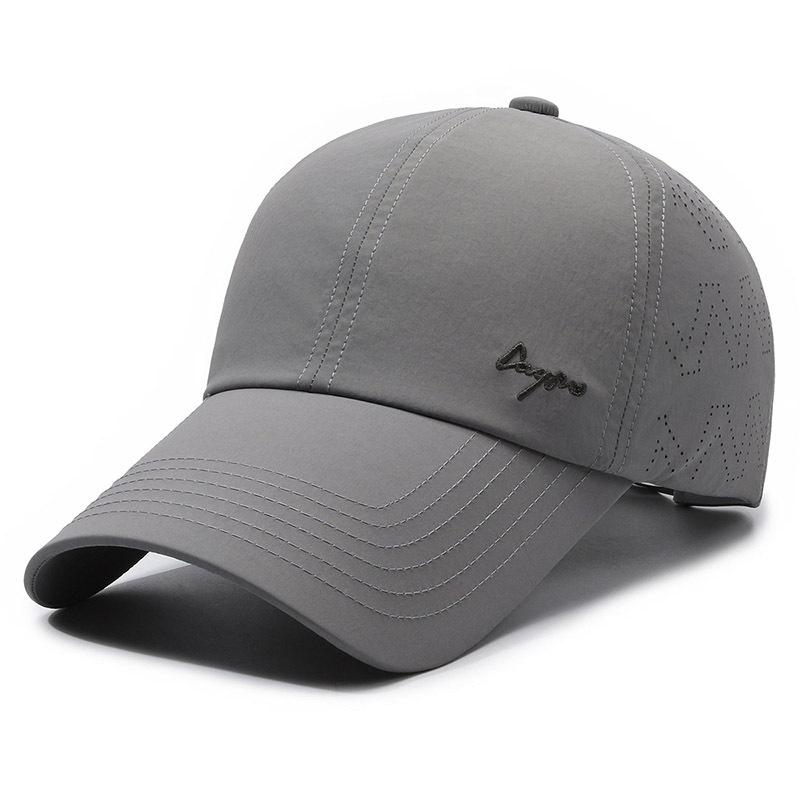 Spring And Summer Men'S And Women'S Fashion Versatile Quick-Drying Baseball Cap Outdoor Leisure Shading Sun Protection Breathable Light Cap Tide
