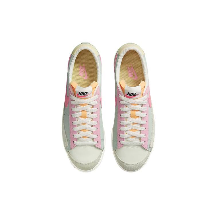 Nike Blazer Baixo Plataforma Rosa Espuma Sal Marinho Feminino DM9464-001