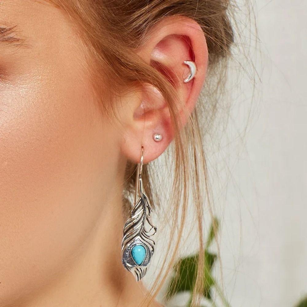 Geometry Shape Drop Earrings Classic Fashion Jewelry Elegant Dangle Earrings  Gift