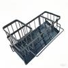 Layered Kitchen Storage Rack Carbon Steel Countertop Organizer Sturdy Sponge Holder  Bathroom