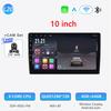 Autoradio Android 16 universel 9/10 pouces, CarPlay, Android Auto, GPS, lecteur multimédia, WiFi, écran QLED, BT 2 DIN