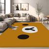 Kawaii Rilakkuma Bear Room Mats Washable Non-Slip Living Room Sofa Chairs Area Mat Kitchen Alfombra