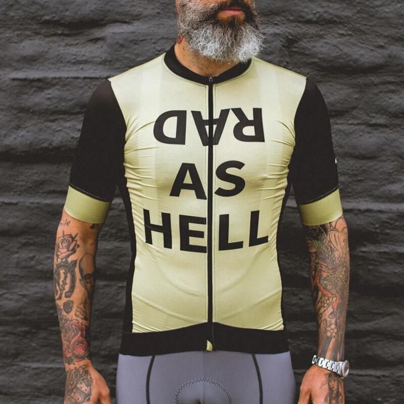 Mens Cycling Jersey Short Sleeve Quick Dry Breathable Performance Top Road Mountain Bike Riding