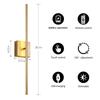 Wireless Rechargeable Magnetic Wall Lamp for Living Room or Bedroom Atmosphere