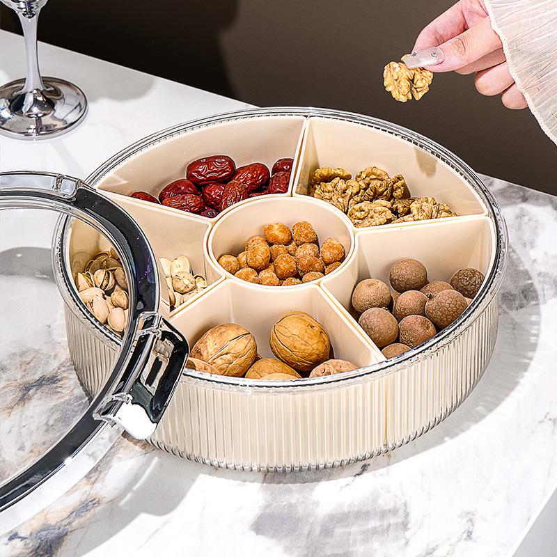 A High-end Fruit Plate for Home Living Room Coffee Table, Fruit Plate, Candy Box, Dried Fruit Box, Snacks, Dried Fruit Plate, Candy Plate