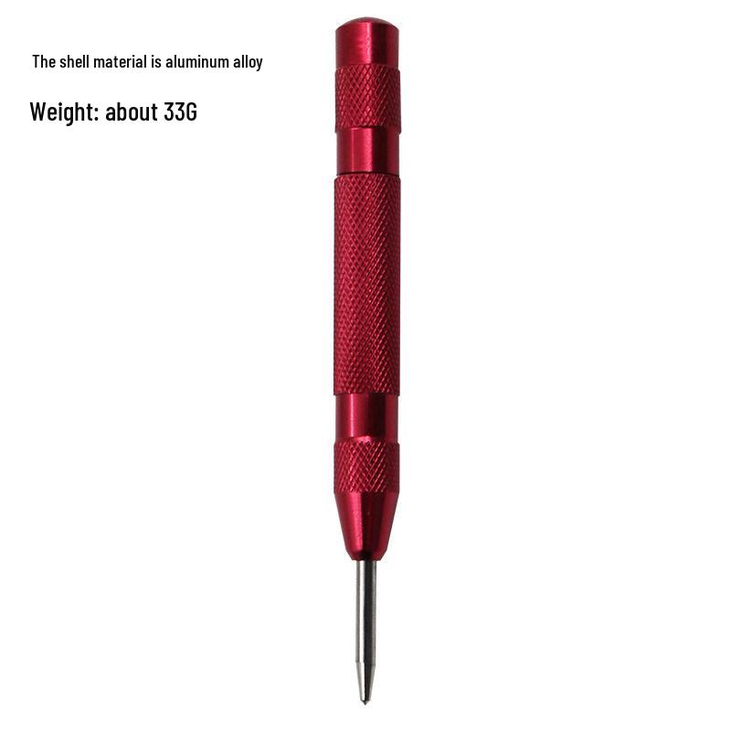 Auto Center Punch Drill & Glass Breaker with Grip