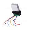 7701207718 For Nissan Tiida Livina Citroen Peugeot Renault 27150ED70A Blower Motor Heater Fan Resistor and Connector/Wire 6441L2