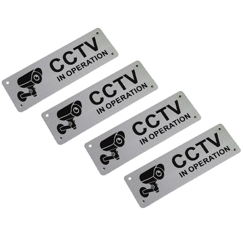Reflective Sign Aluminium Sign Safety Notification Bold Graphics Easy Installation High Readability Pre-Drilled Holes