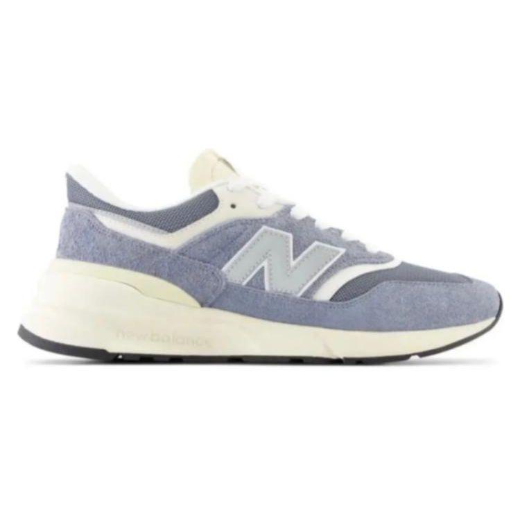 New Balance 997R Washed Blue Men Sneakers Washed-Ble Cream Silver U997RCD