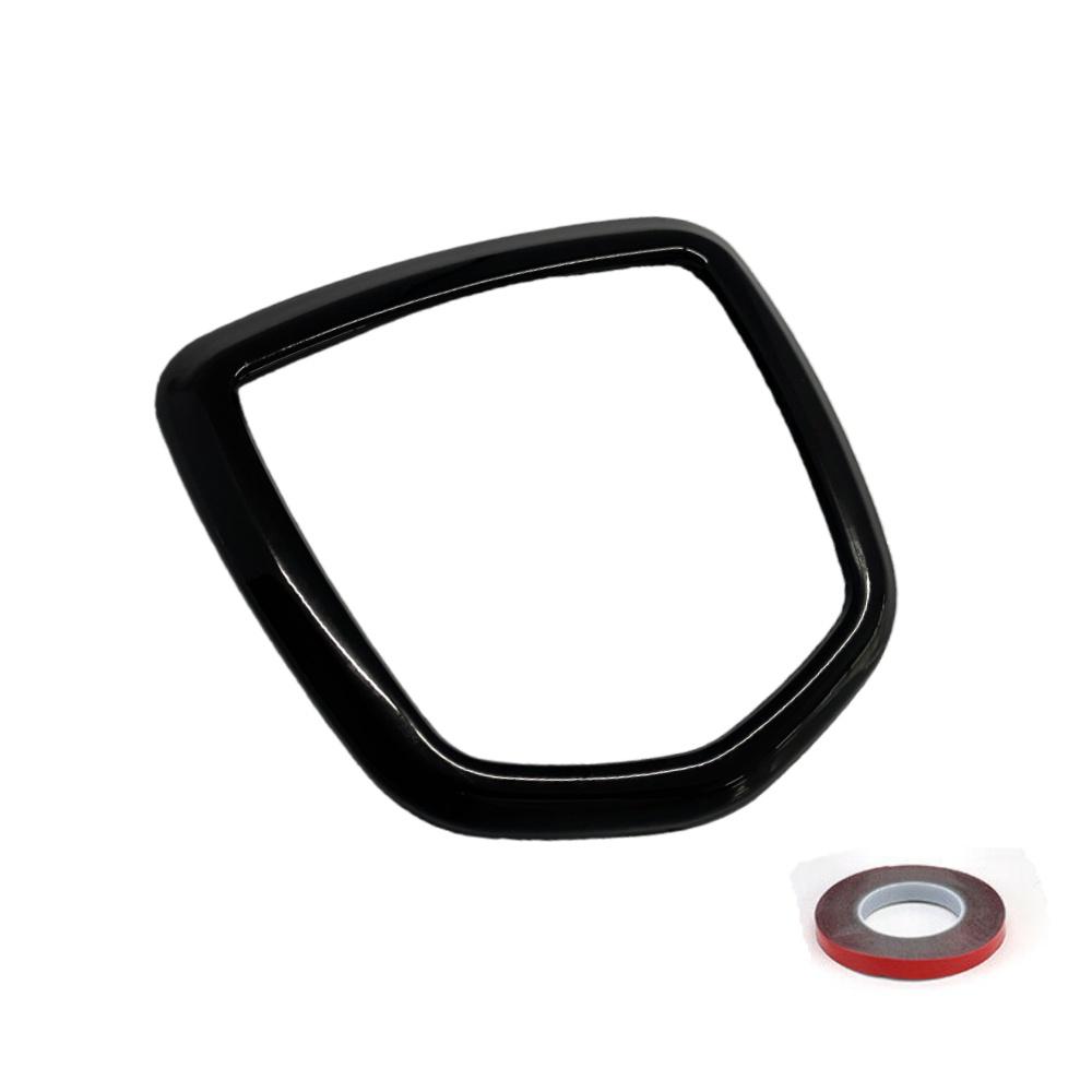 For Fiat 500 Abarth 595 695 2012 2013 2014 2015 2016 2017 2018   - Rear  Trim Cover Black/Carbon Look