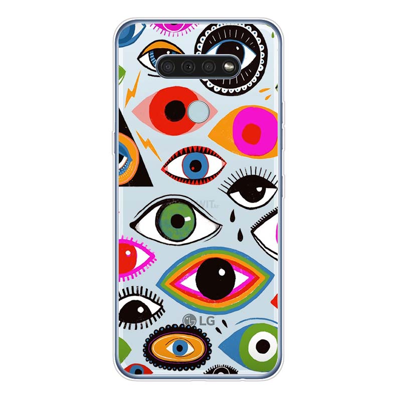 

Глаз синий злой глаз принт для LG K92 K52 K62 K22 K71 K61 K51S K41S G8 G8S G8X V35 V50 V40 V50S V60 Q60 чехол для телефона LG G8S ThinQ