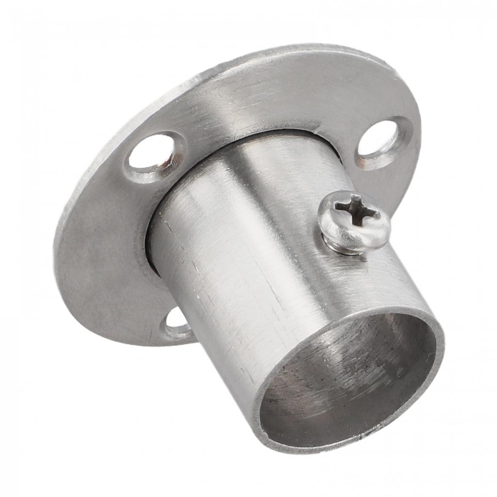 Heavy Duty Stainless Steel Wall Flange for Tube Attachment Multiple Sizes