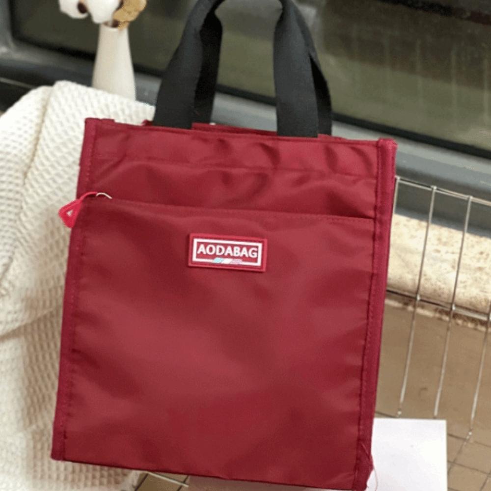 Wasserdichte Camping-Handtasche Nylon Studenten-Schultasche Einfache Kühl-Lunchtasche Outdoor