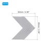 PATIKIL Reflective Stickers, 30 Pcs Safety High Visibility Reflective Sticker Waterproof Driveway Reflectors for Bicycle, Motorcycle, Fluorescent
