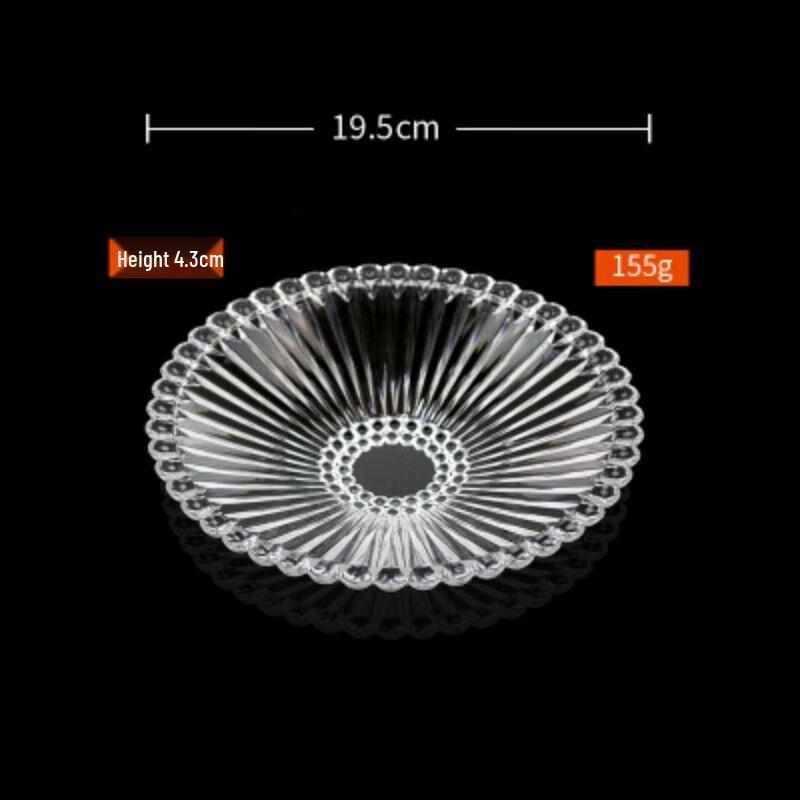 Qianxing Acrylic Lotus Fruit and Snack Plate