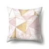 Nordic Pillow Ins Style Polyester Pillow Case Car Decoration Home Printed Car Waist Cushion Pillow Case
