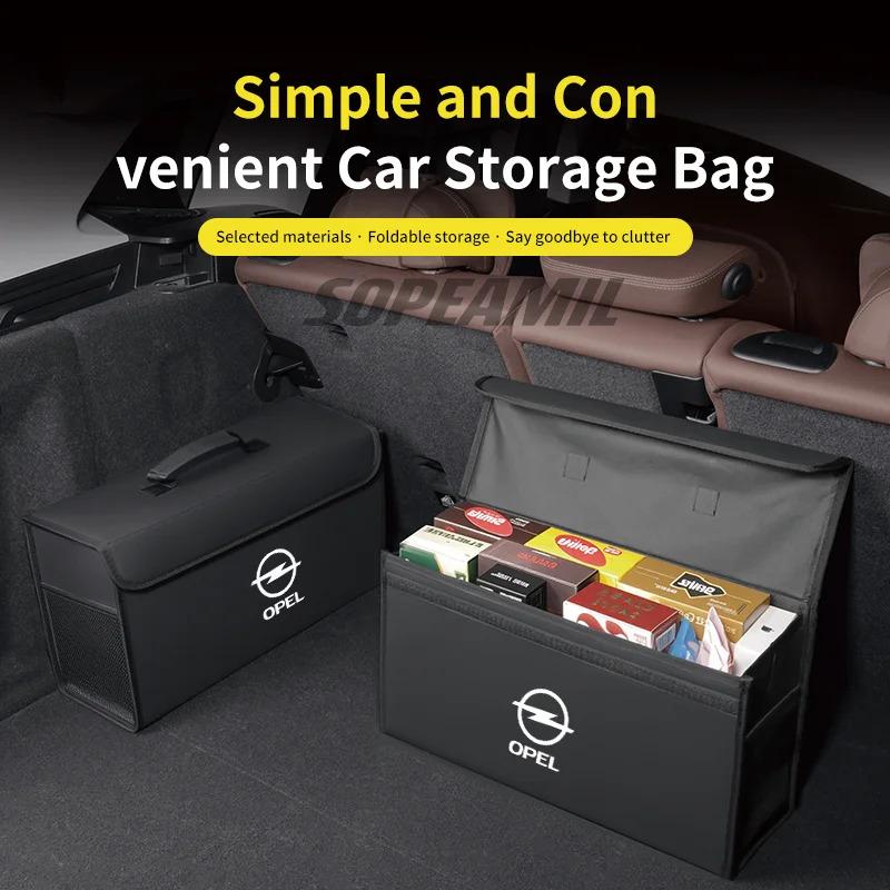 Car Trunk Storage Box Organizer Foldable Stowing Tidying Bag For Opel OPCline Combo Delica GTC INSIGNIA MOKKA Tigra Zafira Vivar