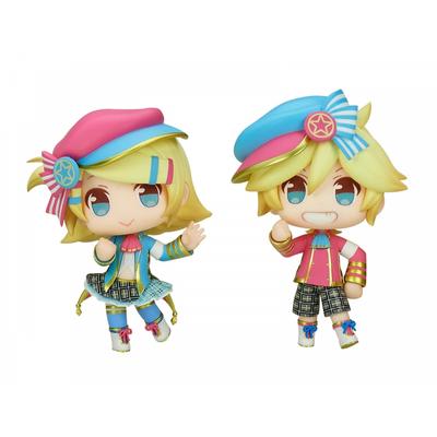 Emu Toys Hatsune Miku Piapro Characters Trading Mini Figure Series Kagamine Rin, Kagamine Len, Each Approximately 100mm In Height, Non-scale, PVCABS,