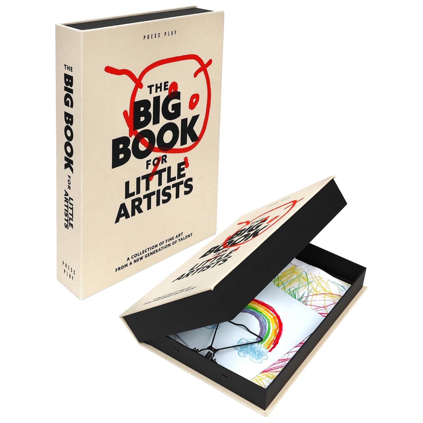 Children s Art Portfolio Little Artists, Big Book Children s Art Collection Artwork Display Artwork Exhibition Side Table Decoration One Size